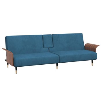 Sofa rozkładana z regulowanym oparciem 224x89x70 c - Zakito Europe
