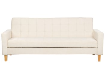 Sofa rozkładana złamana biel VEHKOO - Beliani
