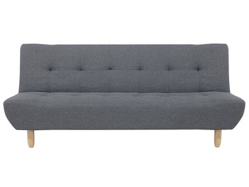 Sofa tapicerowana BELIANI Alsten, 3-osobowa, ciemnoszara, 84x154x76 cm - Beliani