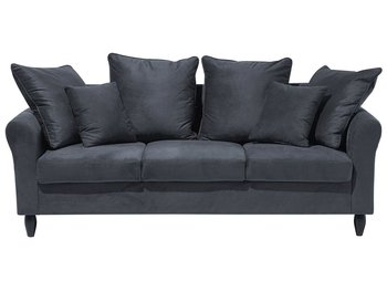 Sofa tapicerowana BELIANI Bornholm, 3-os., szara, 76x197x79 cm - Beliani