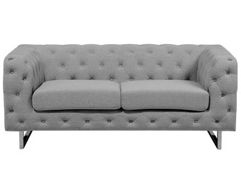 Sofa tapicerowana BELIANI Vissland, 2-osobowa, jasnoszara, 71x172x87 cm - Beliani