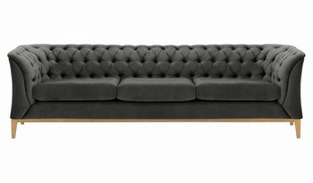 Sofa trzyosobowa Chesterfield Modern Wood-Velluto 19 - SLF24