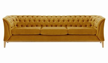 Sofa trzyosobowa Chesterfield Modern Wood-Velluto 8 - SLF24