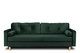 Sofa trzyosobowa KONSIMO Eriso, ciemnozielony, 230x80x100 cm - Konsimo