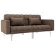 Sofa VIDAXL, brązowa, 175,5x84x79,5 cm - vidaXL