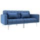 Sofa VIDAXL, niebieska, 175,5x84x79,5 cm - vidaXL