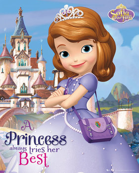 Sofia The First Castle Plakat 40X50Cm - GB eye