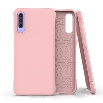 Soft Color Case elastyczne żelowe etui do Samsung Galaxy A50s / Galaxy A50 / Galaxy A30s różowy - Różowy - Hurtel