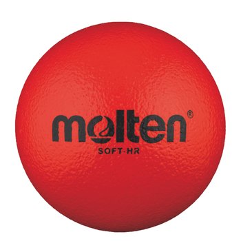 SOFT-HR Piłka piankowa Molten 160mm czerwona - Molten