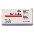 Soft-Zellin, Płatki z włókniny nasączone alkoholem, 30x60 mm, 100 szt. - Hartman