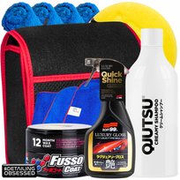 Soft99 Duży Zestaw Kosmetyków Samochodowych + Akcesoria Torba Do Bagażnika