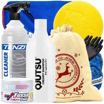 SOFT99 FUSSO COAT 12 Light Colour Wosk 200g - DUŻY ZESTAW - NA PREZENT