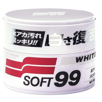 Soft99 White Soft Wax 350g (Twardy wosk) - Soft99