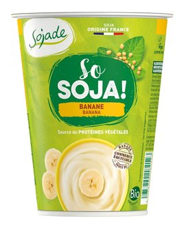 Sojade, produkt sojowy bananowy bezglutenowy bio, 400 g - Sojade