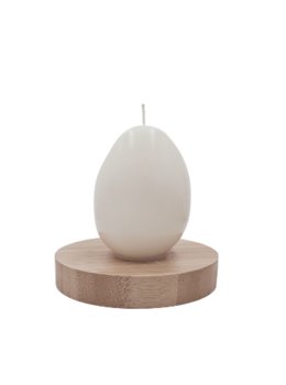 Sojowa świeczka zapachowa 8,5cm 183,4g Jajko Wielkanocne Jabłko Cynamon - Holipka