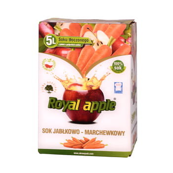 Sok Royal Apple Jabłkowo - Marchewkowy 5L - Modern Company