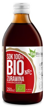 Sok Żurawina Suplement Diety BIO 250ml - EkaMedica - EKAMEDICA