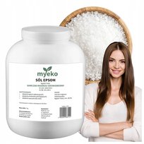 SÓL EPSOM DO KĄPIELI CZYSTY SIARCZAN MAGNEZU GORZKA RZYMSKA NATURALNA 7Kg