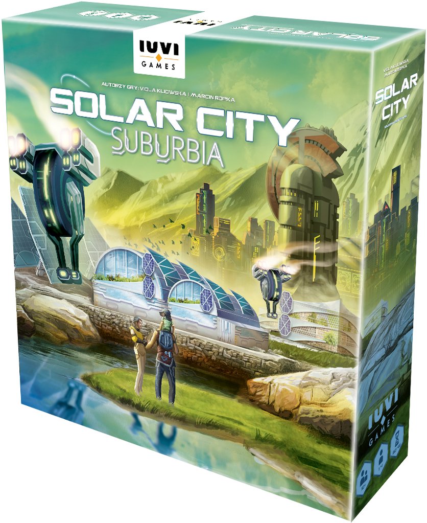 Gra planszowa IUVI Games Solar City: Suburbia