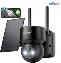 SOLARNA KAMERA WIFI 2K 3MP SMART ZEWNĘTRZNA OBROTOWA IP BEZPRZEWODOWA ALARM