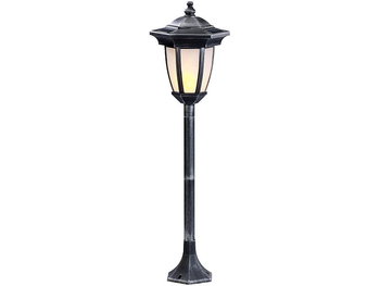 Solarna Latarnia Led Z Efektem Płomienia 64 Cm Lunartec Swl-06 - Lunartec