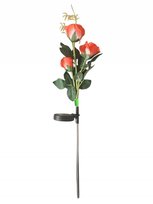Solarne Kwiaty Róże Czerwone 60 Cm 1 Szt.