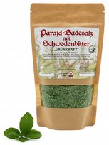 Sole do kąpieli z ziołami szwedzkimi Parajd - zielona moc 500g