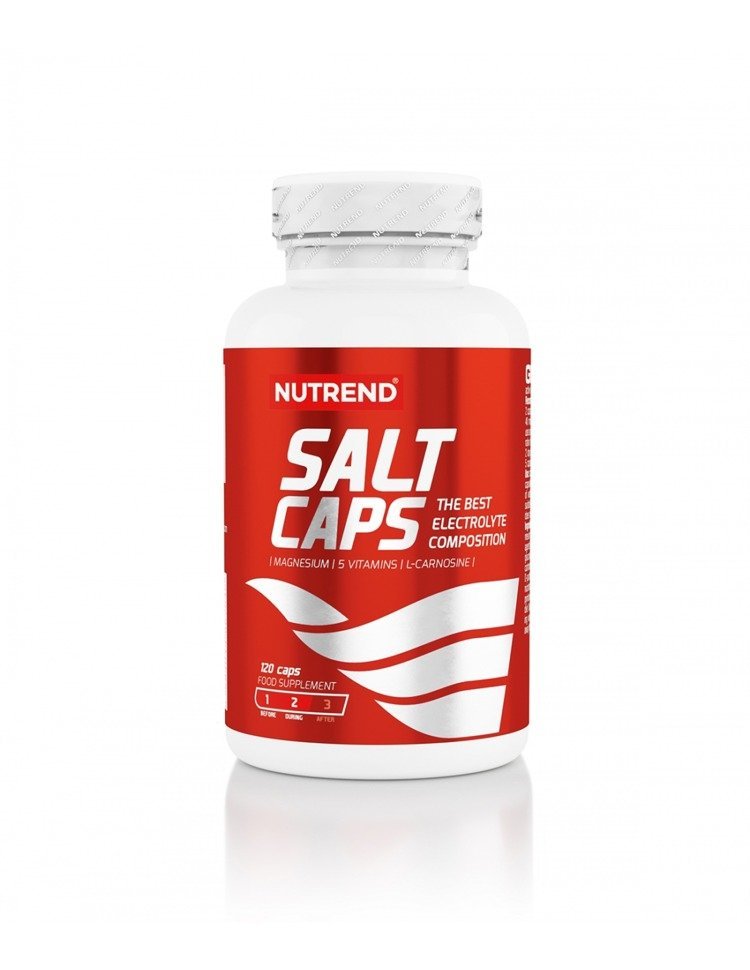 Zdjęcia - Witaminy i składniki mineralne Nutrend Sole mineralne  Salt Caps 120 kapsułek 