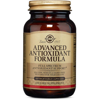 Solgar Advanced Antioxidant Formula Suplementy diety,  60 vege kaps. - Solgar