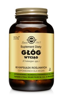 Solgar Głóg wyciąg, suplement diety, 60 kapsułek - Solgar