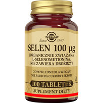 Solgar. Selen 100 mcg. 100 tabl