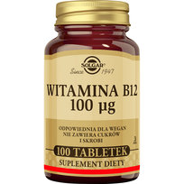 Solgar. Wit. B12. 100 mcg. 100 tabl.
