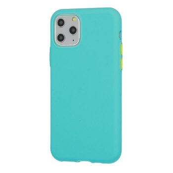 Solid Silicone Case do Samsung Galaxy S21 Ultra zielony - Inny producent