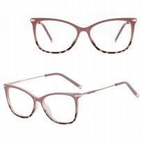 SOLIDNE Damskie Okulary SLIM Zerówki do KOMPUTERA Blue Light OPRAWKI
