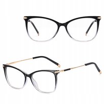 SOLIDNE Damskie Okulary SLIM Zerówki do KOMPUTERA Blue Light OPRAWKI
