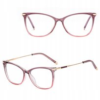SOLIDNE Damskie Okulary SLIM Zerówki do KOMPUTERA Blue Light OPRAWKI