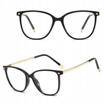 SOLIDNE Damskie Okulary Zerówki do KOMPUTERA Blue Light OPRAWKI