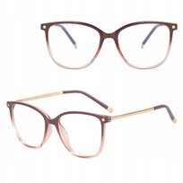 SOLIDNE Damskie Okulary Zerówki do KOMPUTERA Blue Light OPRAWKI
