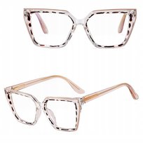 SOLIDNE Damskie Okulary Zerówki do KOMPUTERA Blue Light OPRAWKI Teleskopy