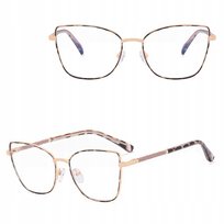 SOLIDNE Damskie Okulary Zerówki do KOMPUTERA Blue Light OPRAWKI Teleskopy