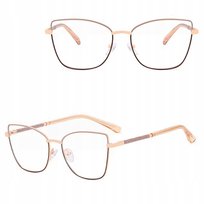 SOLIDNE Damskie Okulary Zerówki do KOMPUTERA Blue Light OPRAWKI Teleskopy