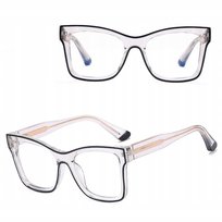 SOLIDNE Damskie Okulary Zerówki do KOMPUTERA Blue Light OPRAWKI Teleskopy