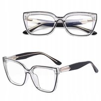 SOLIDNE Damskie Okulary Zerówki do KOMPUTERA Blue Light OPRAWKI Teleskopy