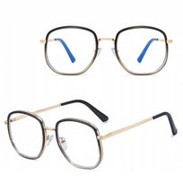 SOLIDNE Damskie Okulary Zerówki do KOMPUTERA Blue Light OPRAWKI Teleskopy