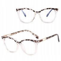 SOLIDNE Damskie Okulary Zerówki do KOMPUTERA Blue Light OPRAWKI Teleskopy