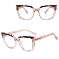 SOLIDNE Damskie Okulary Zerówki do KOMPUTERA Blue Light OPRAWKI Teleskopy