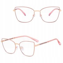 SOLIDNE Damskie Okulary Zerówki do KOMPUTERA Blue Light OPRAWKI Teleskopy