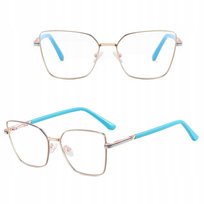 SOLIDNE Damskie Okulary Zerówki do KOMPUTERA Blue Light OPRAWKI Teleskopy
