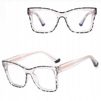 SOLIDNE Damskie Okulary Zerówki do KOMPUTERA Blue Light OPRAWKI Teleskopy