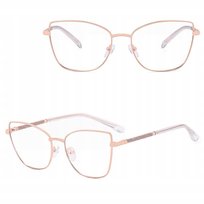 SOLIDNE Damskie Okulary Zerówki do KOMPUTERA Blue Light OPRAWKI Teleskopy